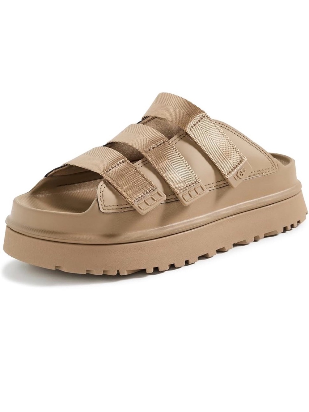 UGG Goldenglow Platform Slide Sandals with Adjustable Straps